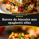 Barres de biscuits aux spaghetti elfes - Pin 1