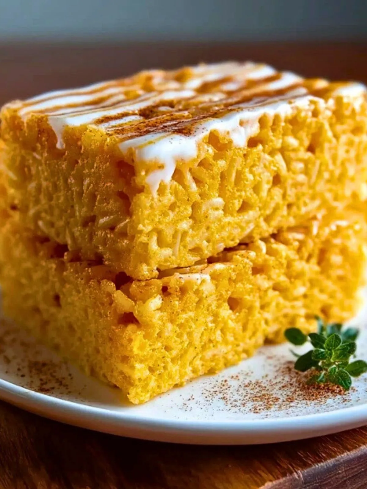 Barres De Riz Soufflé À La Citrouille Épicée - 2