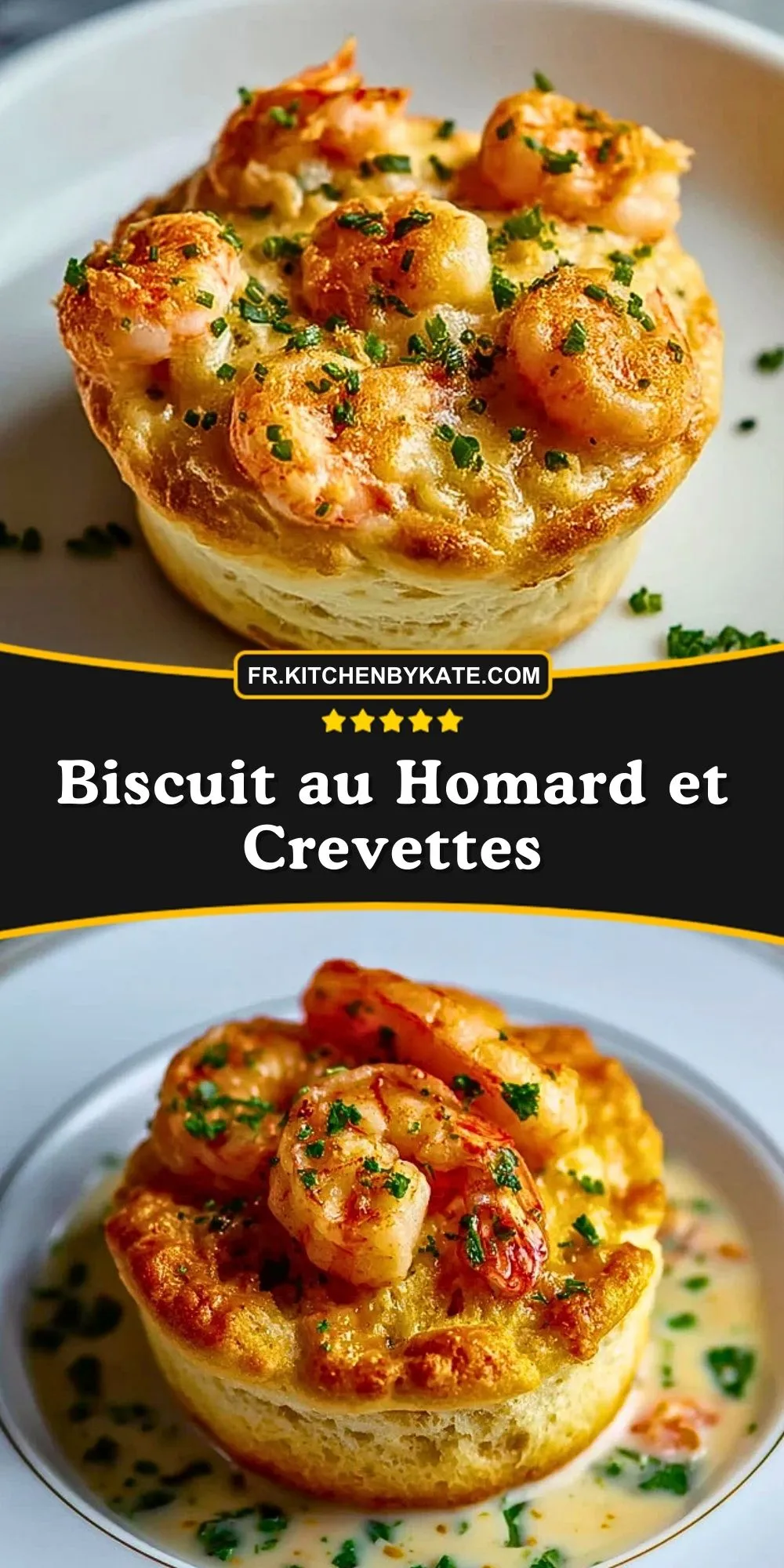 Biscuit au Homard et Crevettes (2)
