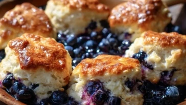 Biscuits Aux Myrtilles Fondants