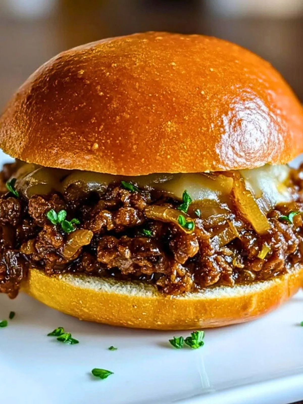 Boeuf Sloppy Joes Aux Oignons Caramélisés (1)