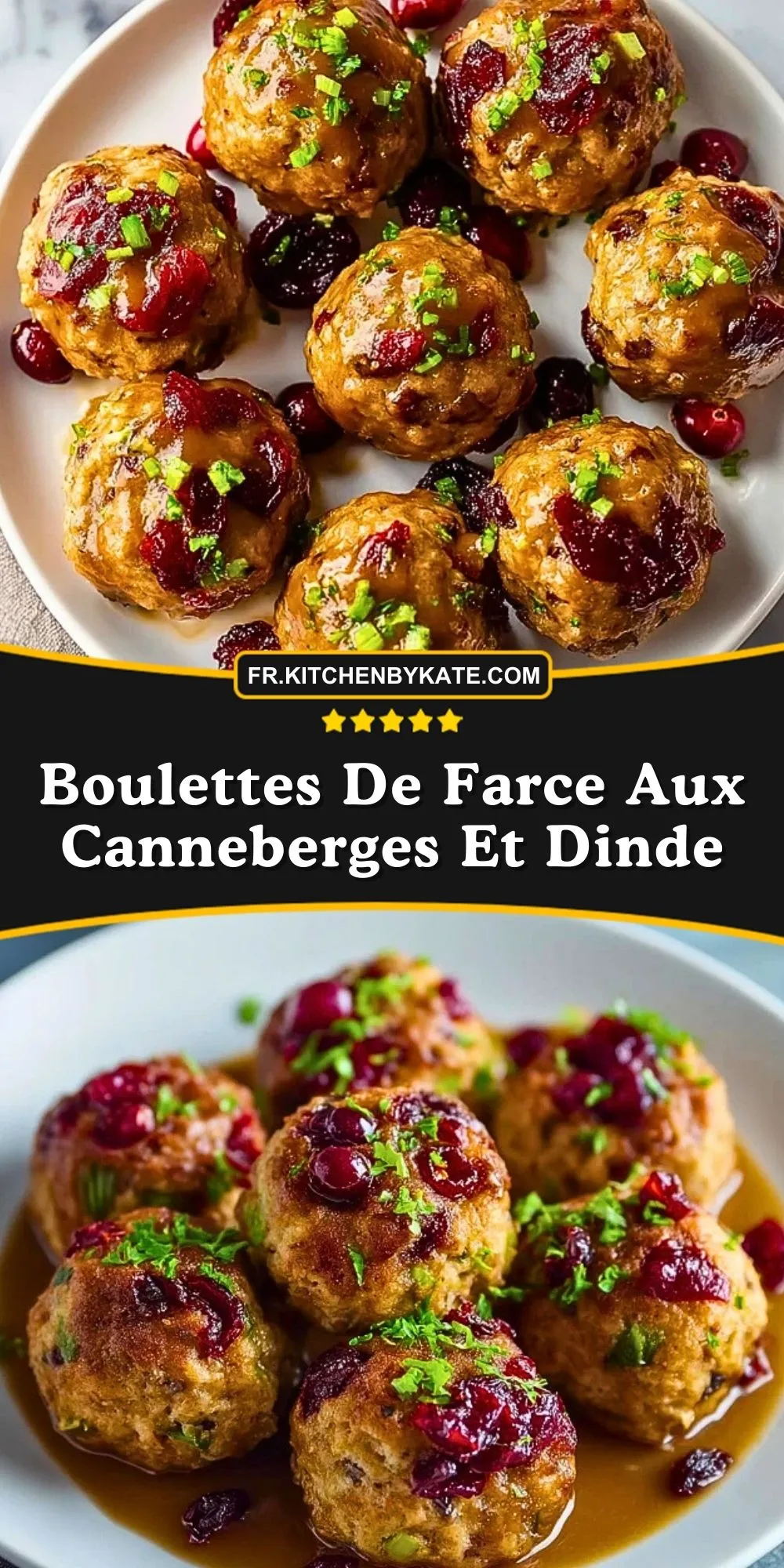 Boulettes De Farce Aux Canneberges Et Dinde (2)