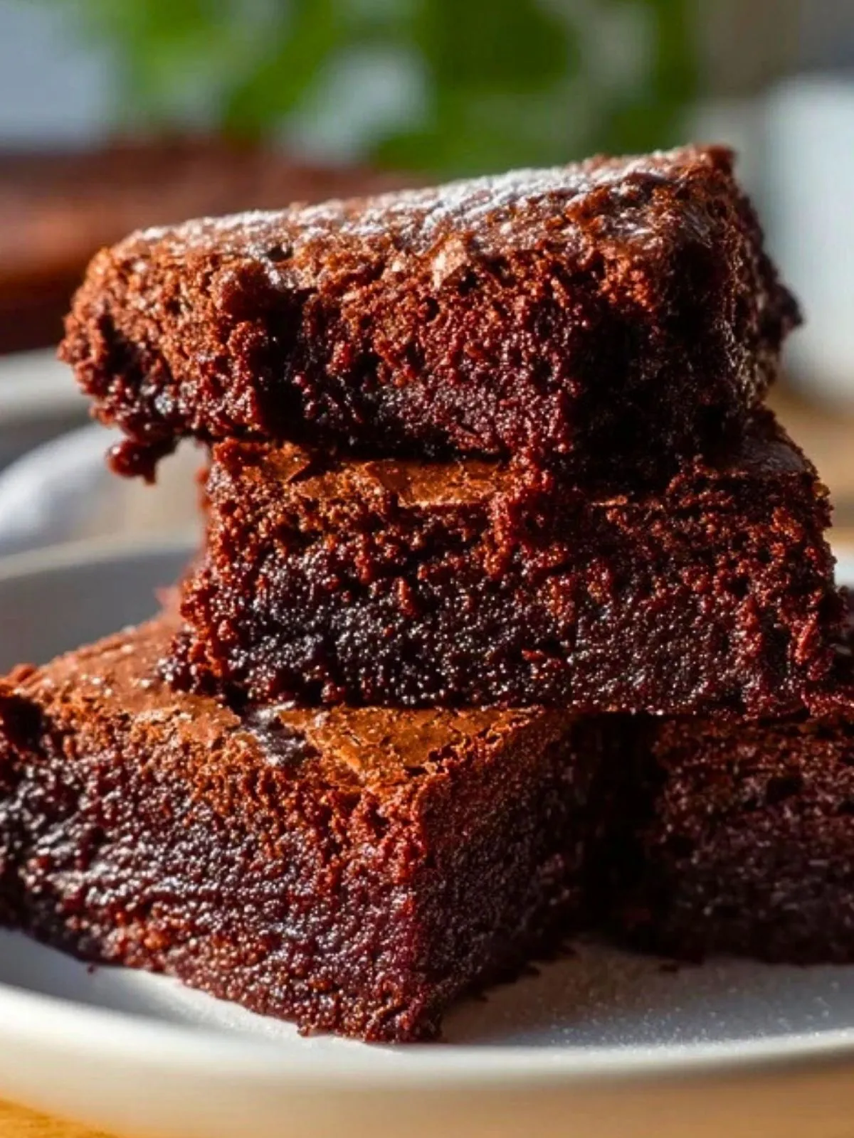 Brownies Au Yaourt Grec Sans Farine- 2