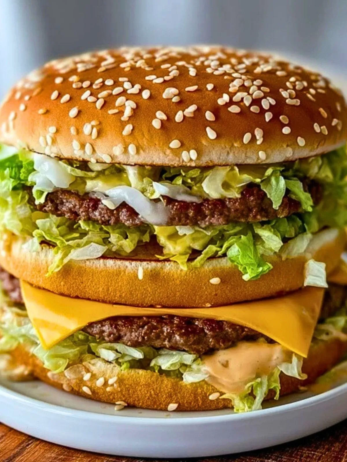 Burger Géant Style Big Mac (1)
