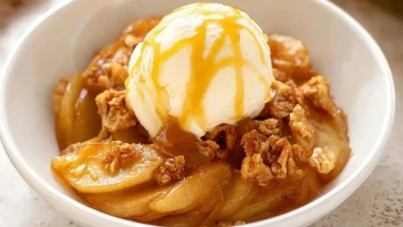 Croustillant aux pommes facile