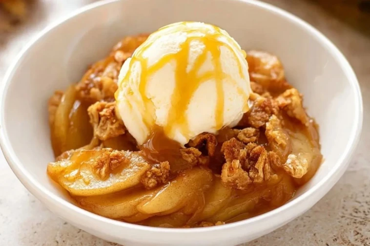 Croustillant aux pommes facile