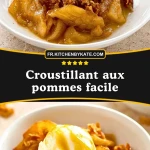 Croustillant aux pommes facile - Pin 1 (1)