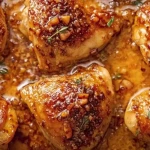 Cuisses de poulet glacées à l'érable sur plaque - 1