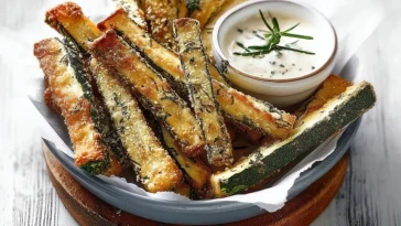 Frites De Courgette Au Four