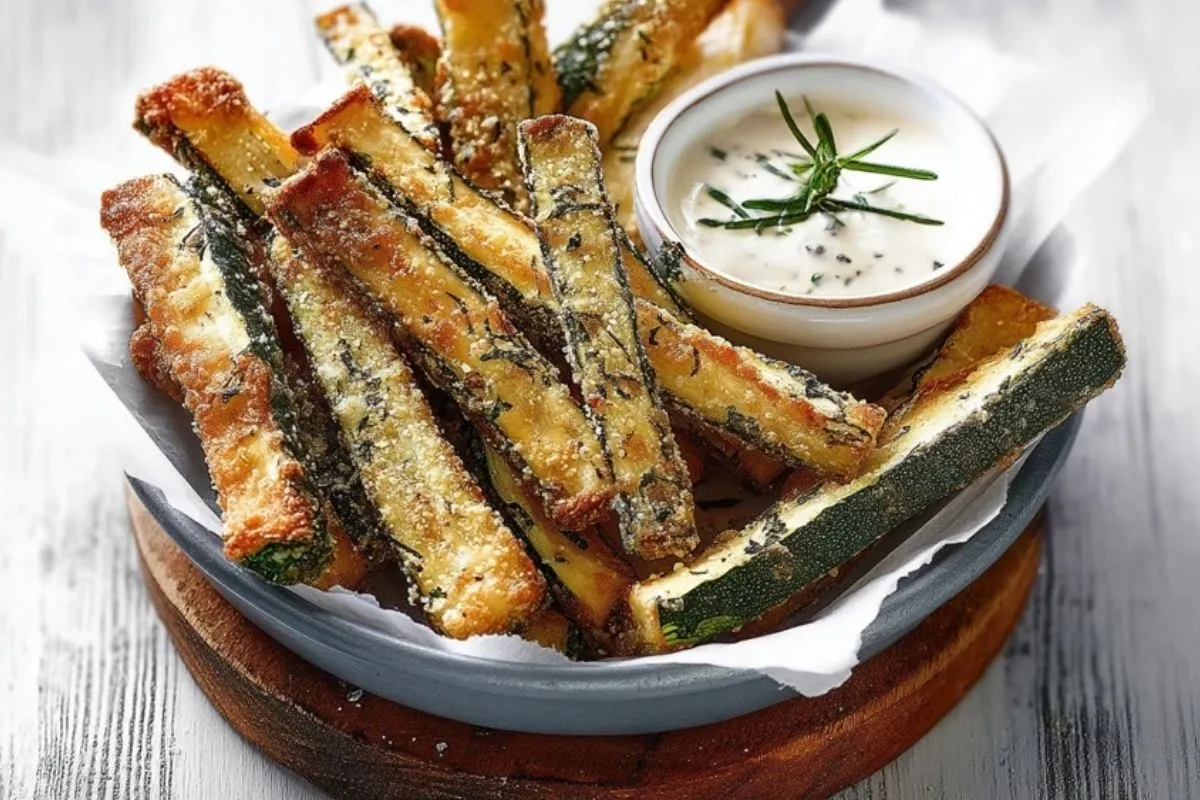 Frites De Courgette Au Four