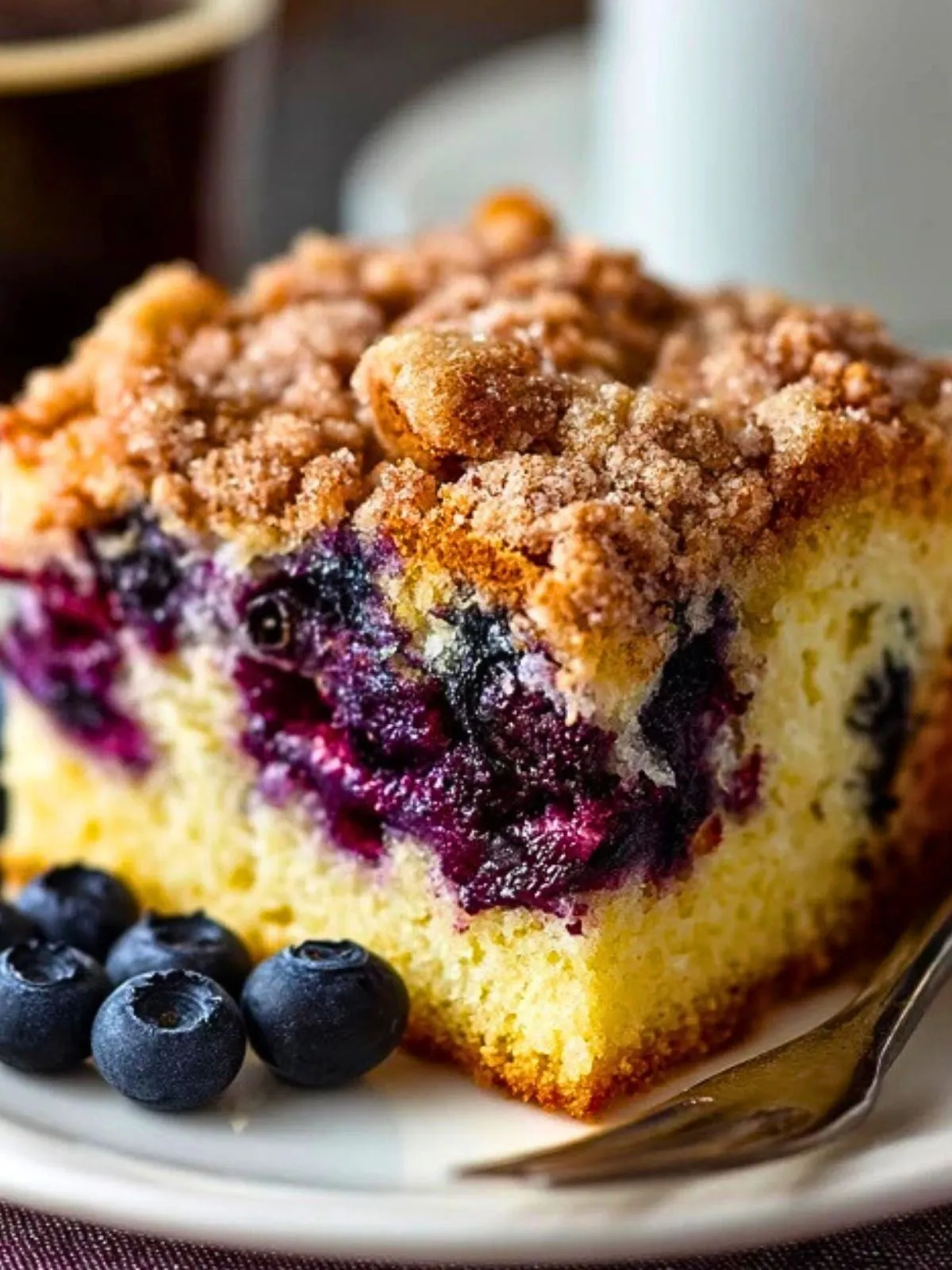 Gâteau Au Café Aux Myrtilles (1)