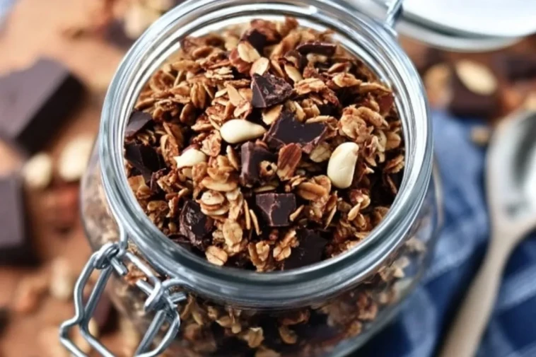 Granola au chocolat fait maison