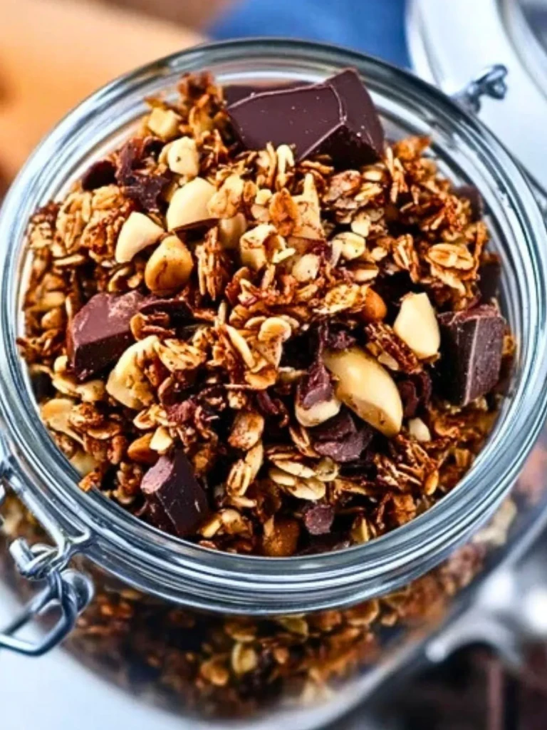 Granola au chocolat fait maison- 2