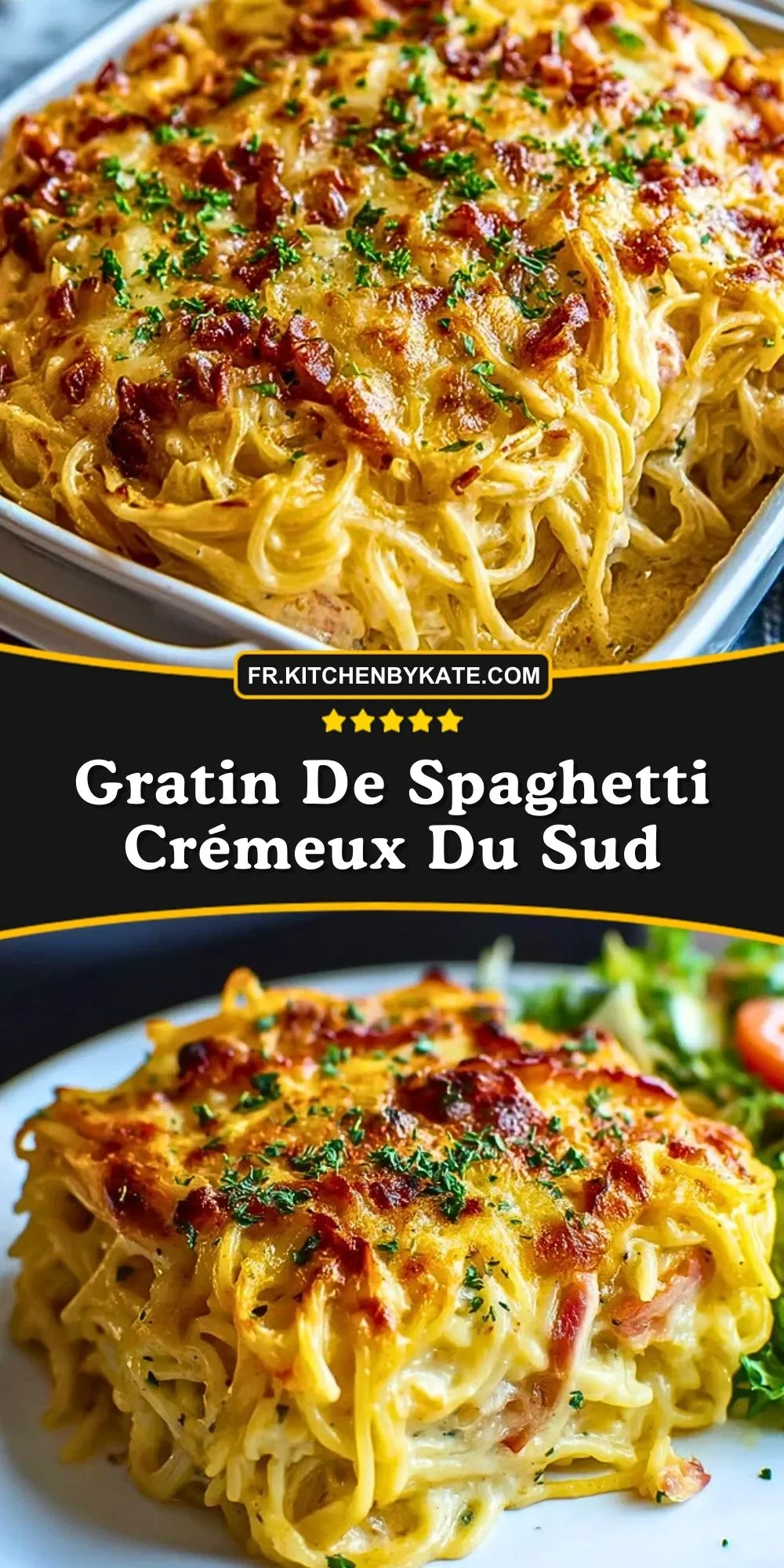 Gratin De Spaghetti Crémeux Du Sud (2)