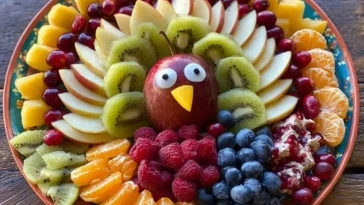 Idées de plateau de fruits pour Thanksgiving