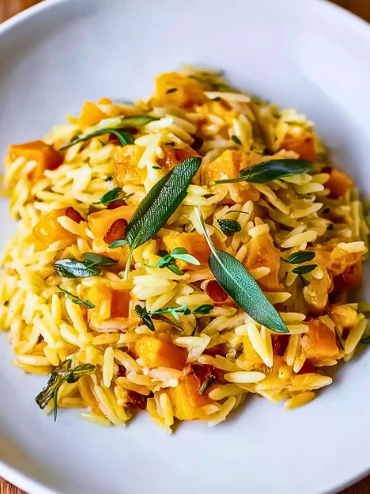 Orzo à la Courge Butternut et à la Sauge- 2