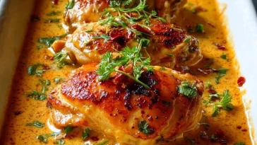 Poulet Au Beurre Crémeux