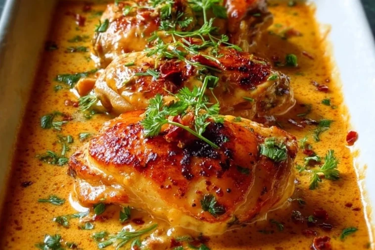 Poulet Au Beurre Crémeux