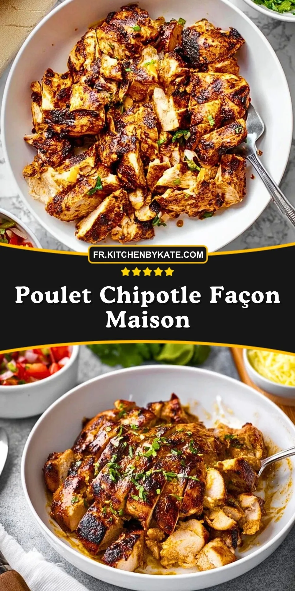 Poulet Chipotle Façon Maison - Pin 1