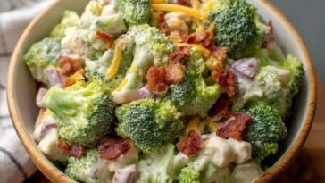 Salade De Brocoli Amish Délicieuse