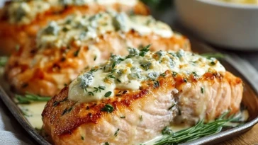 Saumon Boursin Au Four