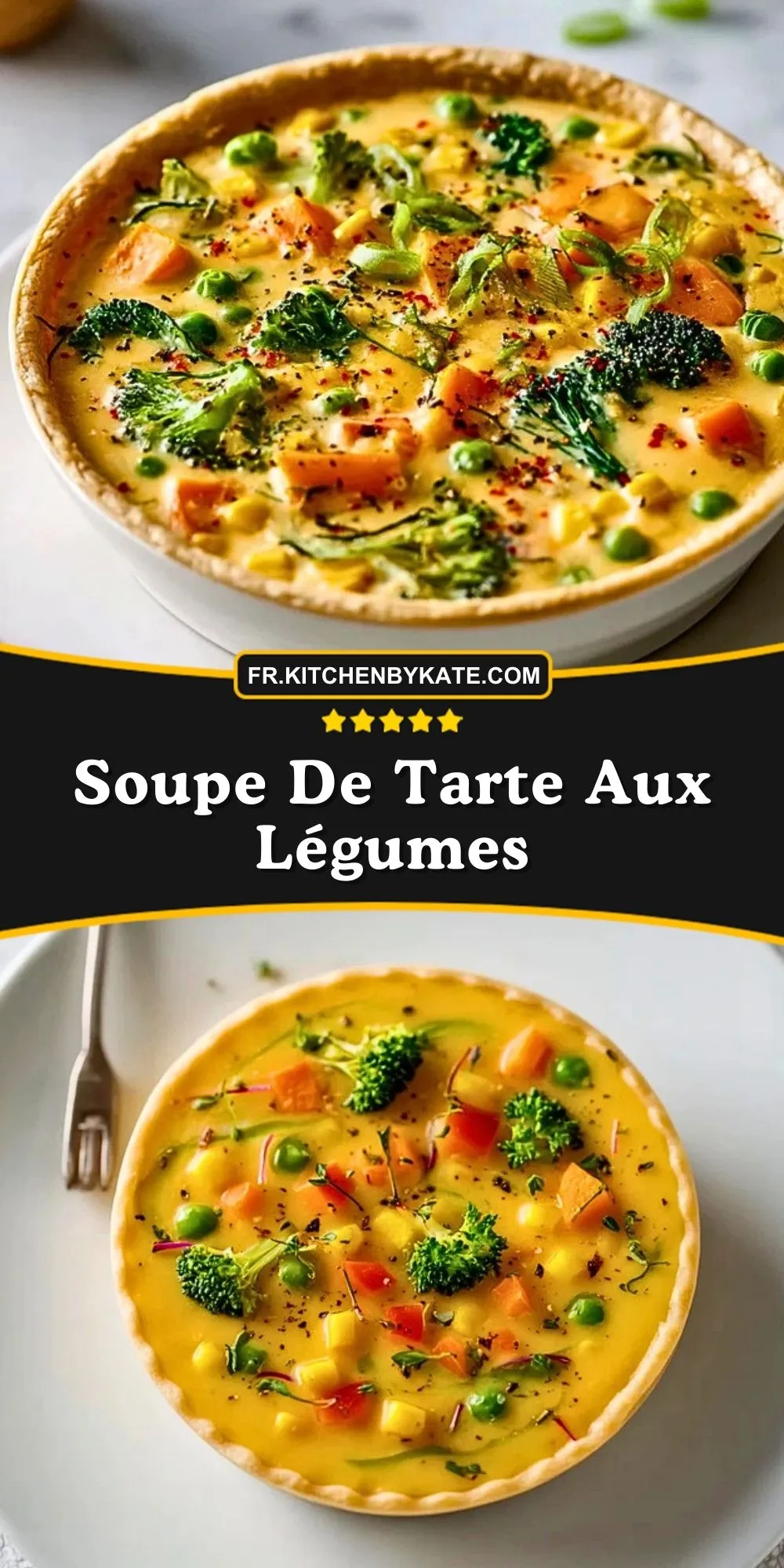 Soupe De Tarte Aux Légumes - Pin 1