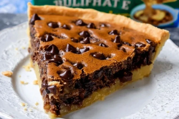 Tarte aux pépites de chocolat