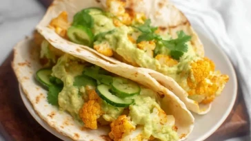 Wrap de chou-fleur Buffalo