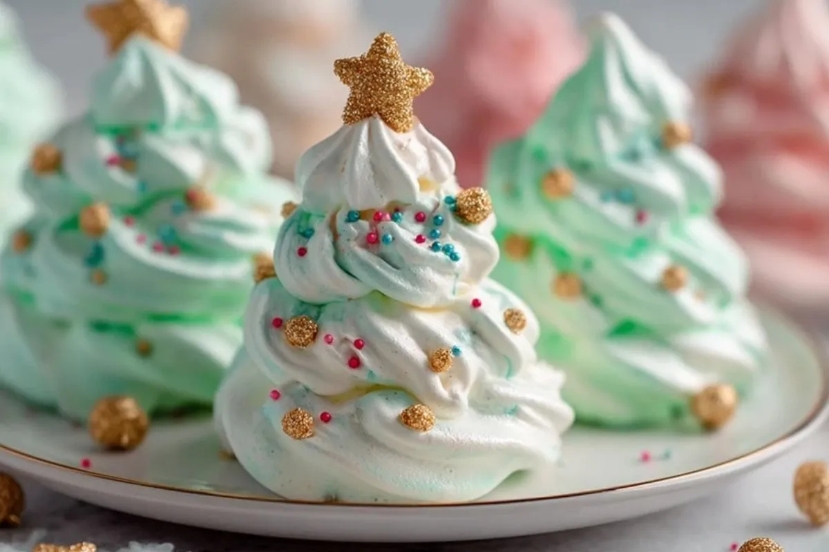 Arbres En Meringue Festifs