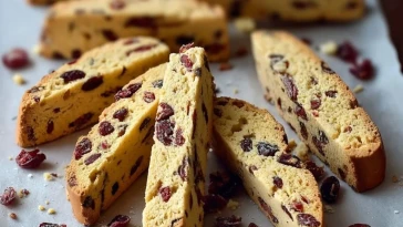 Biscotti Aux Canneberges Parfaits