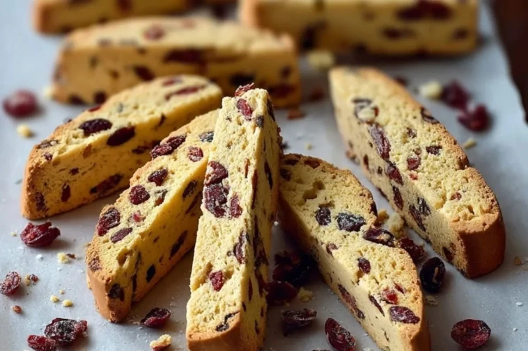 Biscotti Aux Canneberges Parfaits