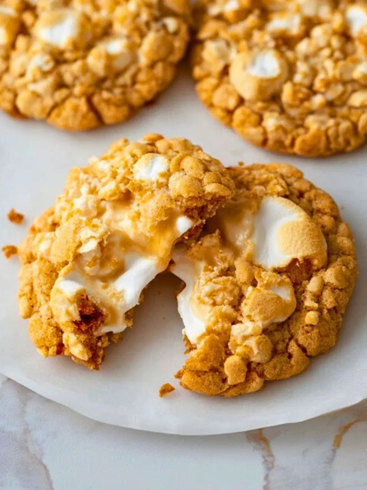 Biscuits Croustillants Aux Marshmallows (1)