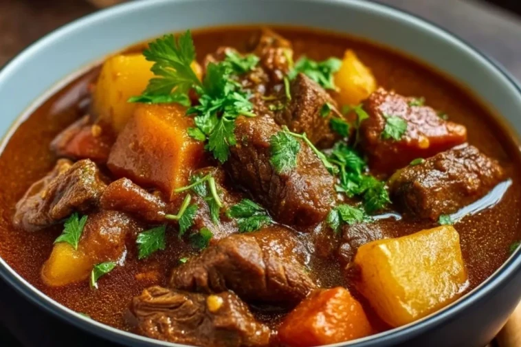 Boeuf En Ragoût Moite Puerto Ricain