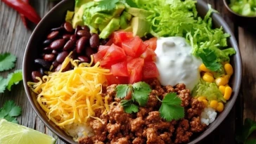 Bol De Tacos Rapide Et Facile