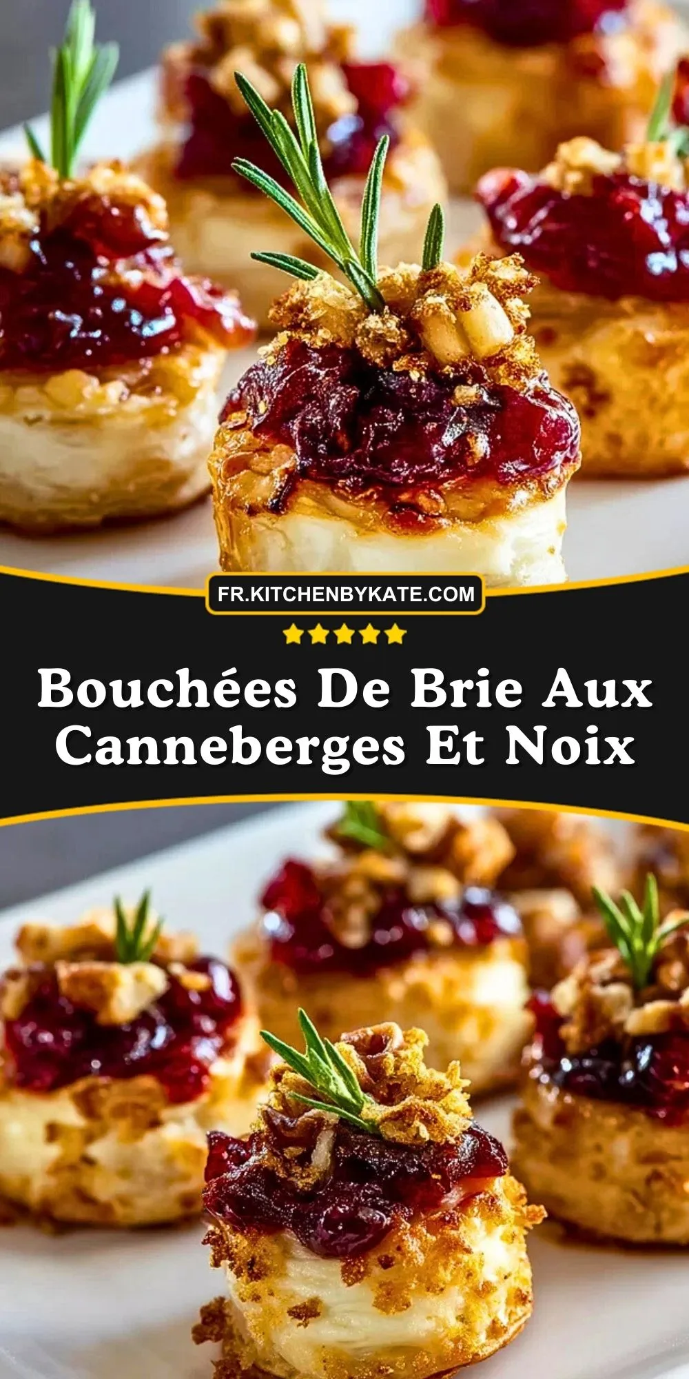 Bouchées De Brie Aux Canneberges Et Noix (2)