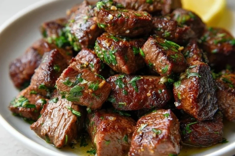 Bouchées De Steak Au Beurre À LAil