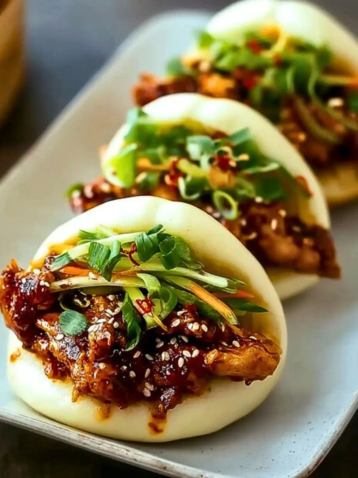 Buns Coréens Au Poulet (1)