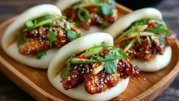 Buns Coréens Au Poulet