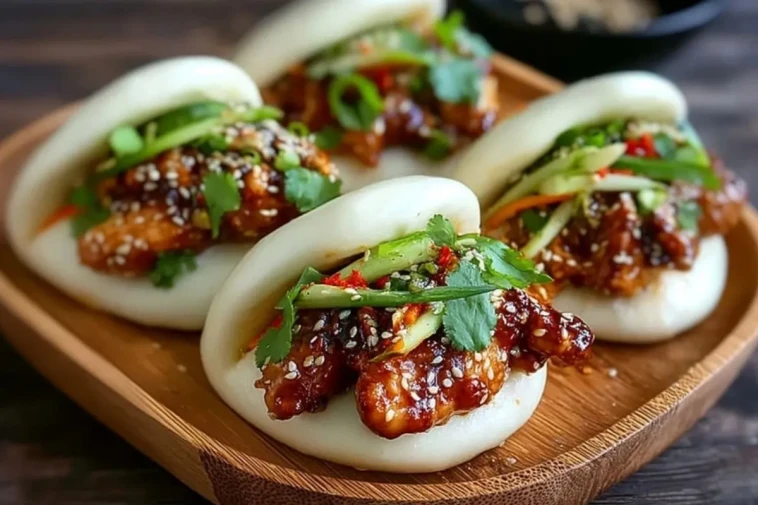 Buns Coréens Au Poulet