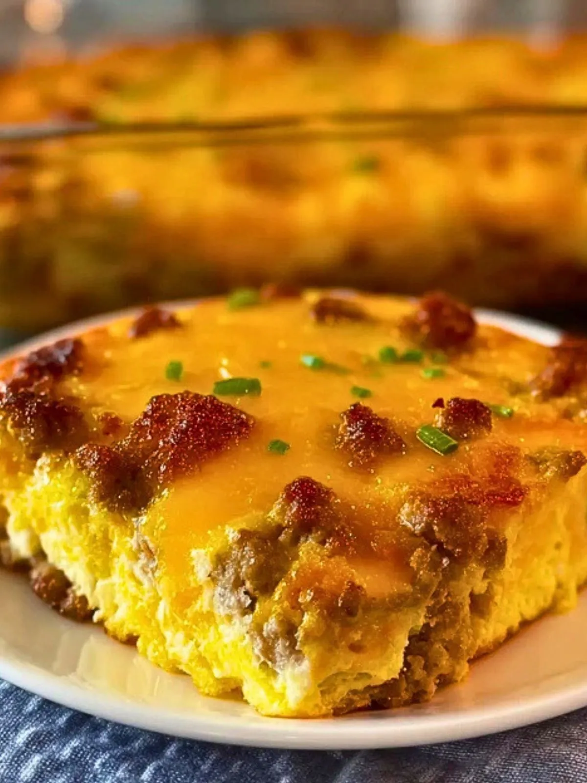 Casserole De Petit-Déjeuner Aux Saucisses, Oeufs Et Fromage (1)