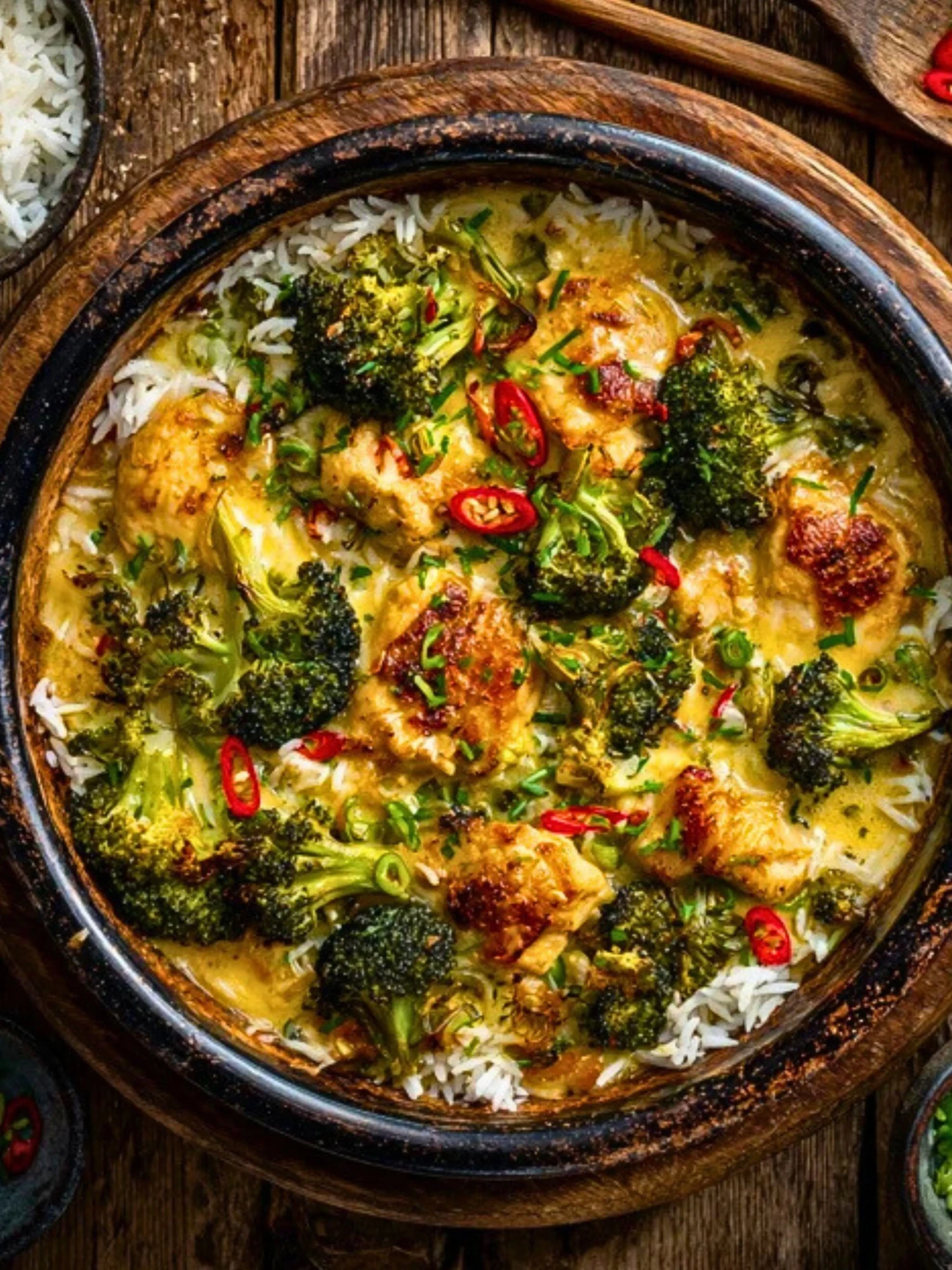 Casserole De Poulet, Brocoli Et Riz (1)