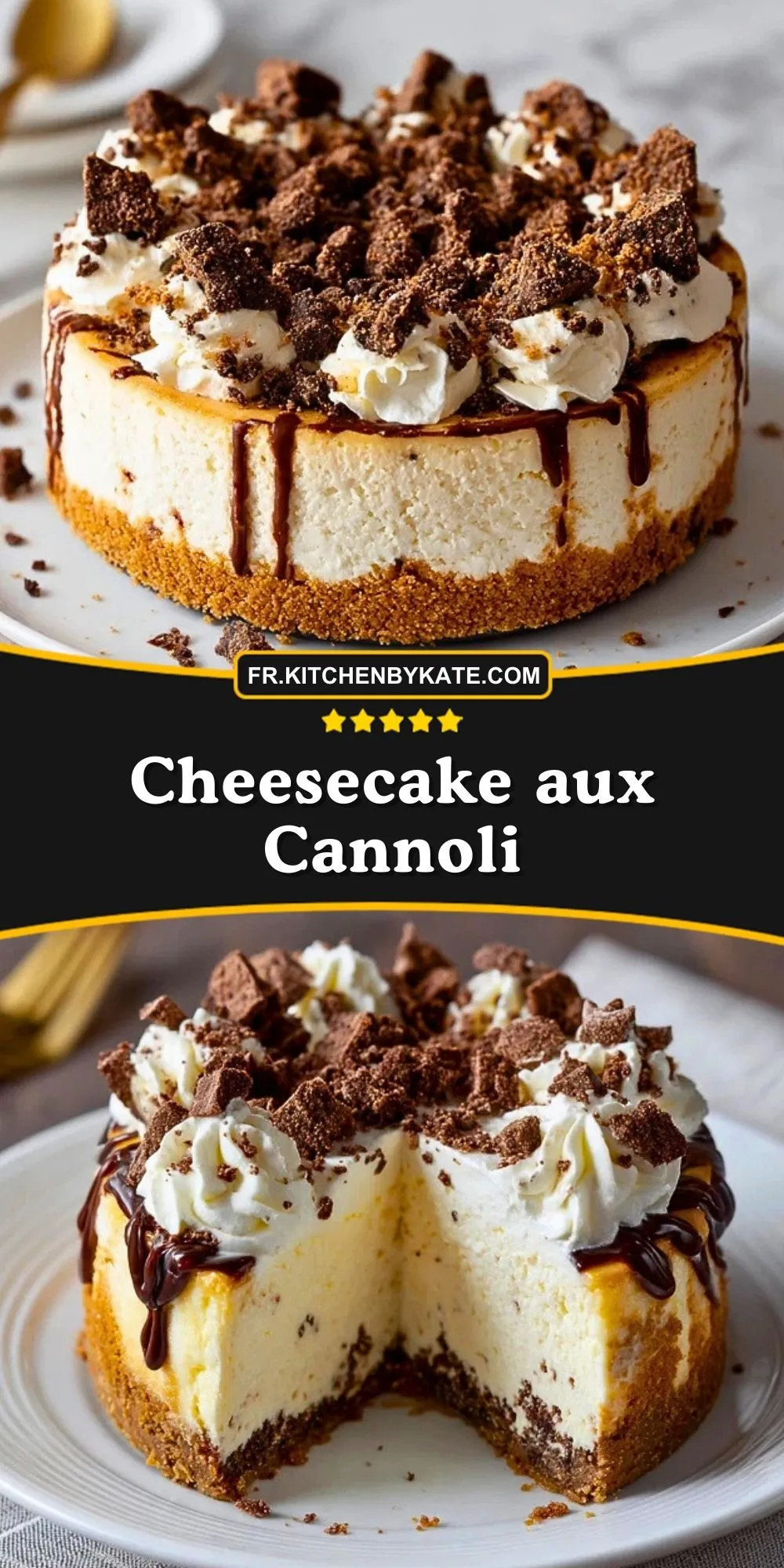 Cheesecake aux Cannoli (2)