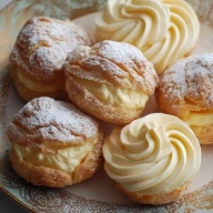 Choux À La Crème Au Lait De Poule