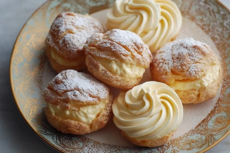 Choux À La Crème Au Lait De Poule