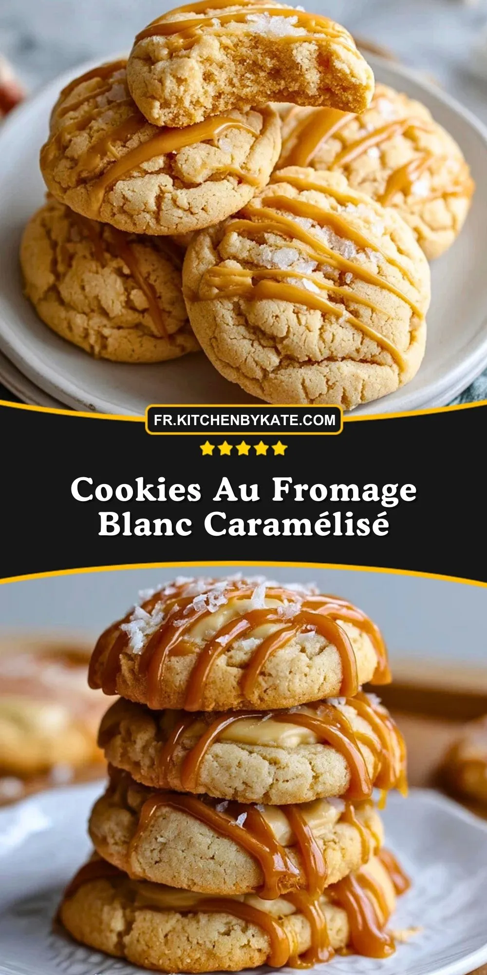 Cookies Au Fromage Blanc Caramélisé (2)
