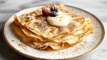 Crêpes À LAdvocaat
