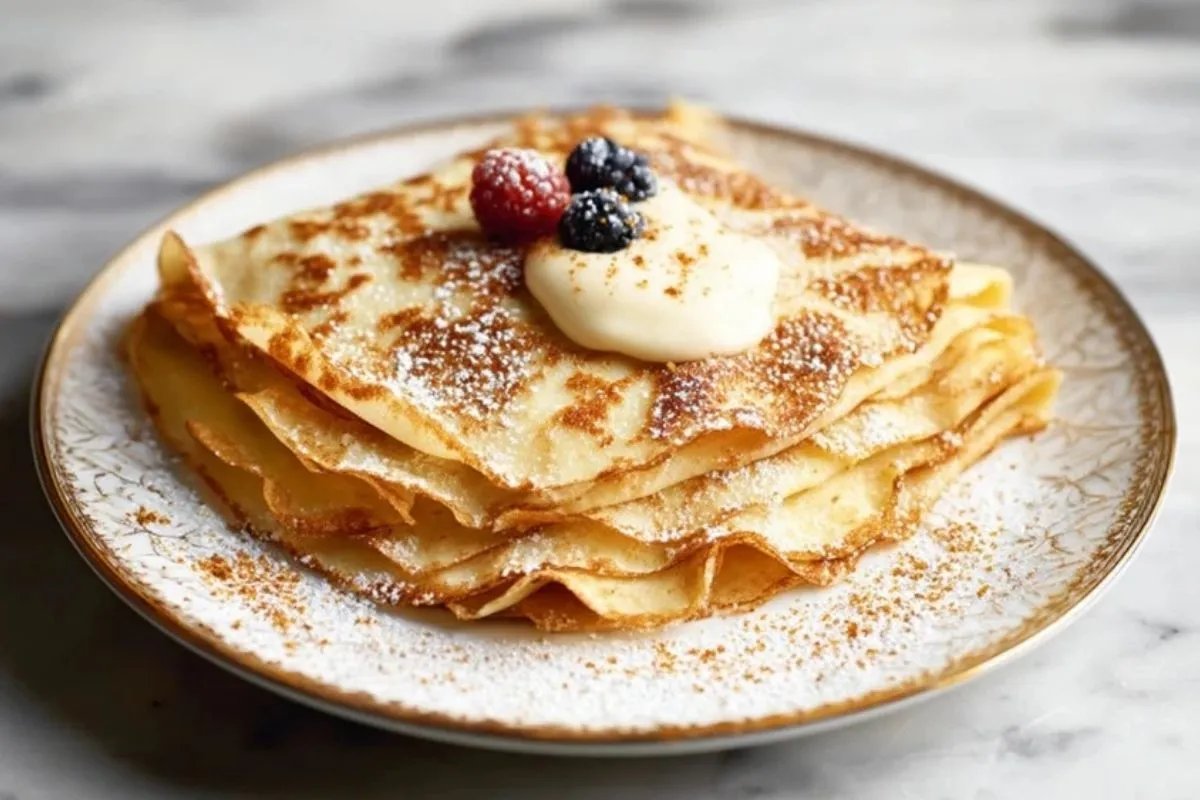 Crêpes À LAdvocaat
