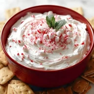 Dip à la Menthe Poivrée de Noël