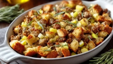 Farce De Saucisse Et Pomme