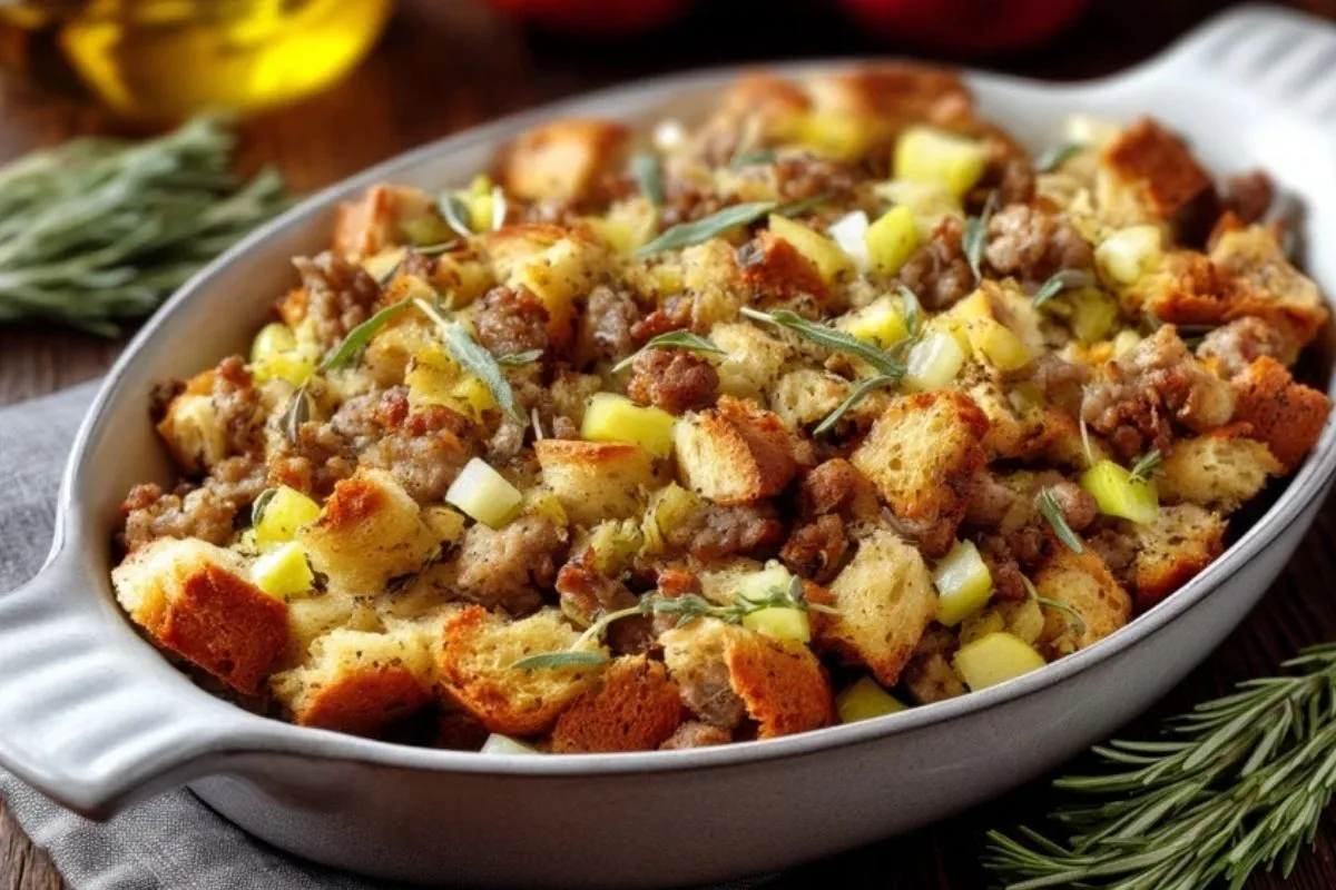 Farce De Saucisse Et Pomme